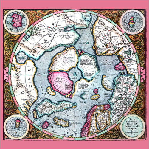 Plakat Arctic around 1595
