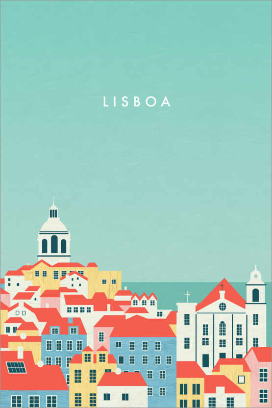 Plakat Lisbon