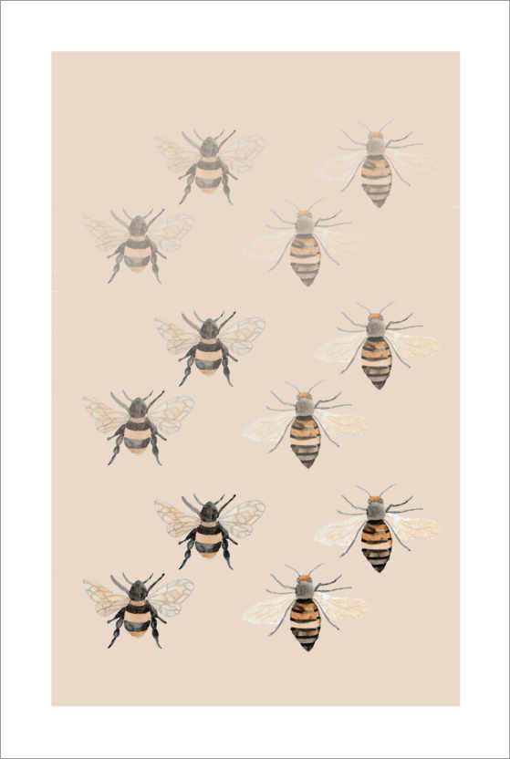 Plakat Pszczoły II