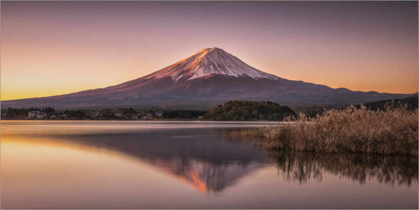 Plakat Mount Fuji am Tomorrow
