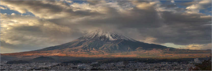 Plakat Mount Fuji Panorama