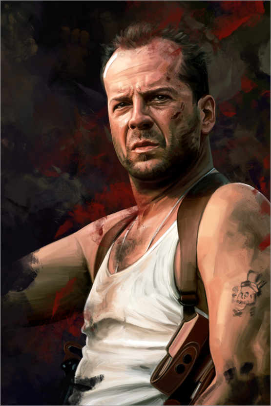 Plakat John McClane - Die Hard