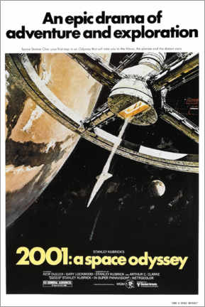 Plakat 2001: Odyseja kosmiczna