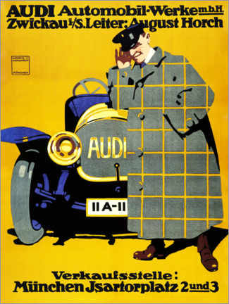 Plakat  Automobil Werke (German) - Ludwig Hohlwein