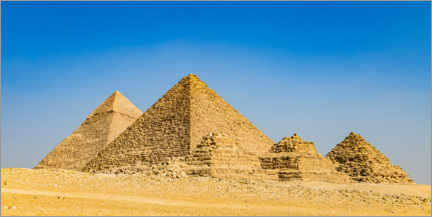 Plakat Piramidy w Gizie