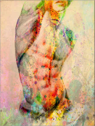Obraz na PCV  Abstract body 5 - Mark Ashkenazi