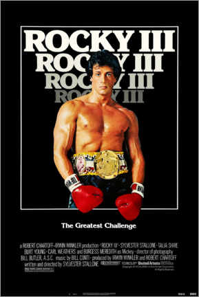 Plakat Rocky III