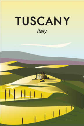 Obraz na płótnie  Tuscany - Omar Escalante