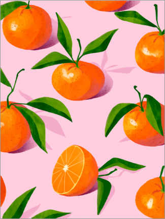 Plakat Pomarańczowe plony
