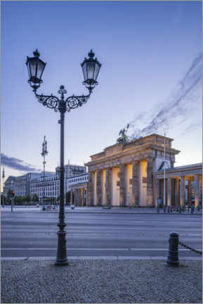 Plakat Brandenburg Gate at the 