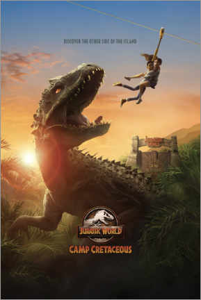 Plakat  Obóz kredowy - Indominus Rex (angielski)