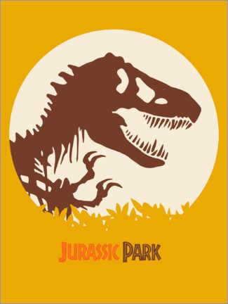 Plakat Szczątki Tyranozaura