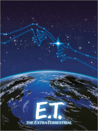 Plakat  E.T. - konstelacja gwiazd
