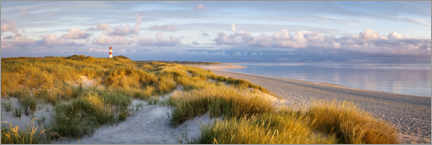 Plakat On the dune beach on Sylt