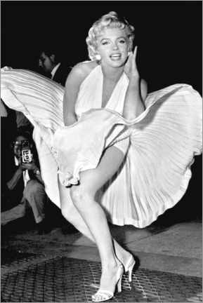 Naklejka na ścianę  Marilyn Monroe Pose - Celebrity Collection