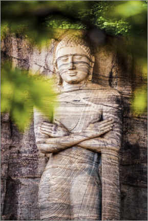 Plakat  Enormous Buddha Statue in Sri Lanka - Matthew Williams-Ellis