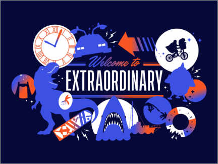Plakat  Welcome to the extraordinary