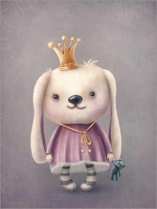 Plakat Cute Rabbit