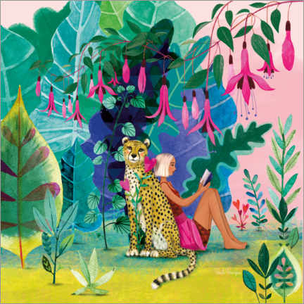 Plakat  Cheetah &amp; me - Mila Marquis