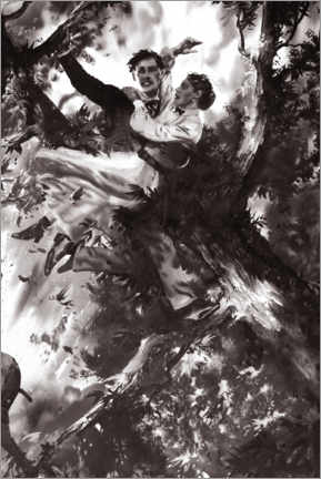 Obraz na płótnie  Tarzan and Jane by Zdenek Burian II