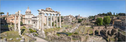 Plakat Roman Forum in Rom