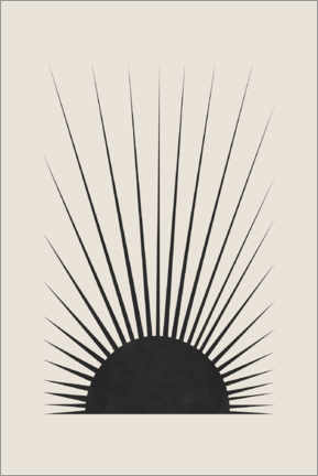 Plakat Minimal Sun
