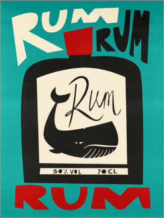 Obraz na szkle akrylowym  Rum - Fox &amp; Velvet