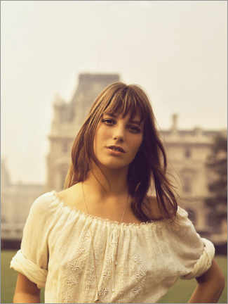 Plakat  Jane Birkin, Paris 1969