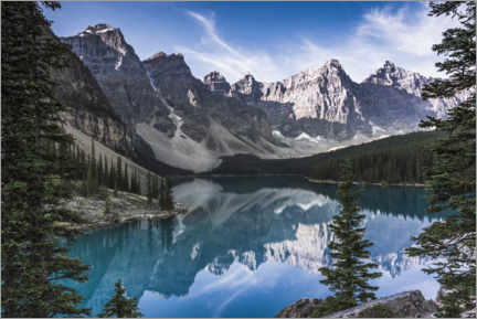 Plakat Moraine Lake, Banff National Park, Alberta, Canada