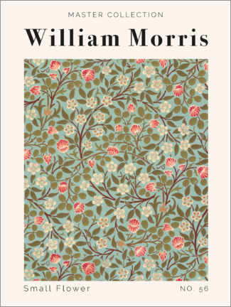 Obraz na szkle akrylowym  Small Flower No. 56 - William Morris