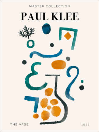 Naklejka na ścianę  Paul Klee - The vase - Paul Klee