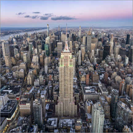Plakat Empire State Building in Midtown Manhattan