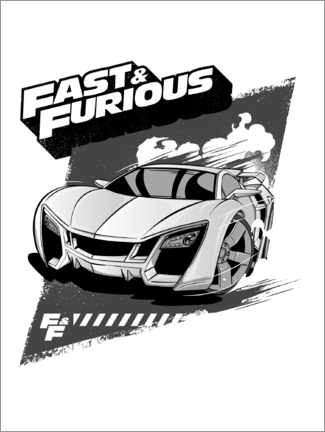Plakat Fast & Furious