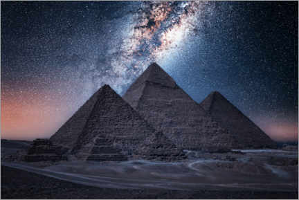 Naklejka na ścianę  Egyptian Night - Manjik Pictures