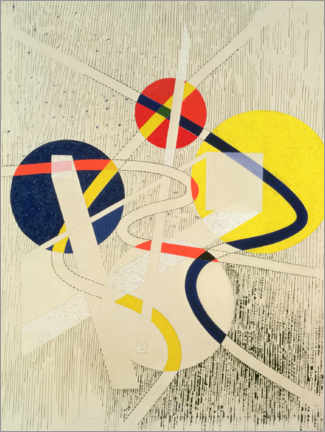 Obraz na płótnie  Nuclear Space, 1946 - László Moholy-Nagy