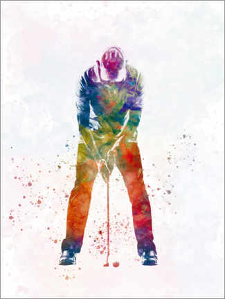 Obraz na płótnie  Golf player VII - nobelart