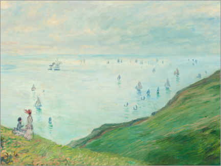 Gallery print  Cliffs at Pourville, 1882 - Claude Monet
