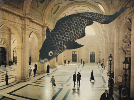 Obraz na płótnie  A fish in the entrance hall - Lerson Pannawit