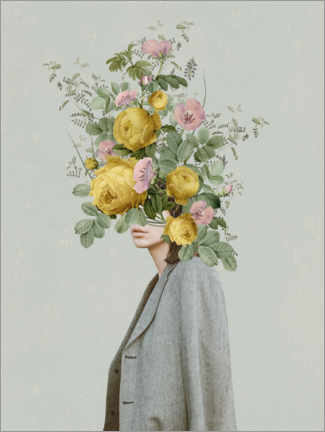 Obraz na szkle akrylowym  Yellow Bouquet - Frida Floral Studio