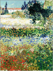 Obraz na płótnie  Ogród w Arles - Vincent van Gogh