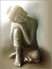 Naklejka na ścianę  Buddha - Christine Ganz