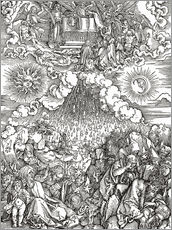 Naklejka na ścianę  Opening of the sixth seal - Albrecht Dürer