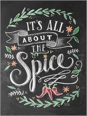 Naklejka na ścianę  It's all about the Spice - Lily &amp; Val