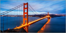 Naklejka na ścianę  Golden Gate Bridge, San Francisco