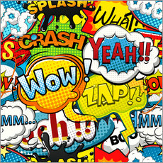 Gallery print  Comic style speech bubbles - Kidz Collection