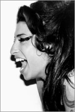 Obraz na płótnie  Amy Winehouse Laughing - Celebrity Collection