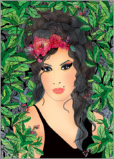 Obraz na płótnie  Amy Winehouse - Ella Tjader
