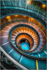 Plakat  Spiral staircase Vatican, Rome - Sören Bartosch