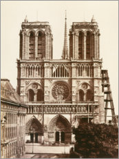 Obraz na PCV  Notre Dame - Édouard Baldus