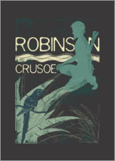 Naklejka na ścianę  Robinson Crusoe - Timone
